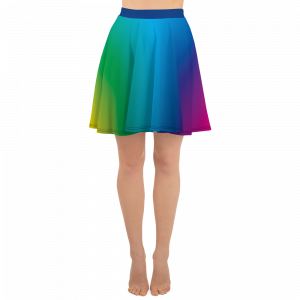 Colorful Skater Skirt